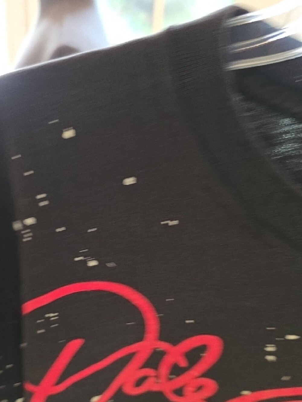 Vintage RARE Dale Earnhardt Racing Graphic Tee - Black with Red & Blue SIZE XL - Picture 10 of 15